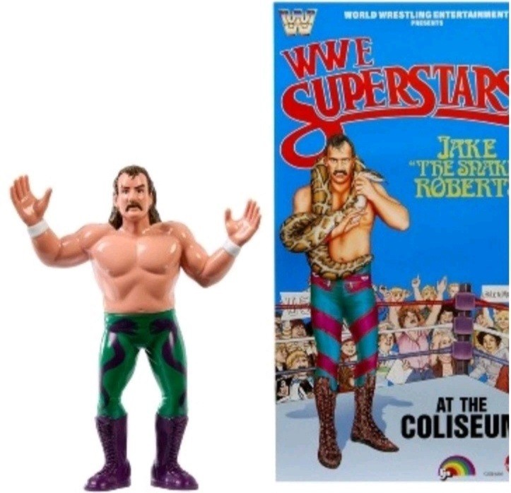Presale – LJN WWE SUPERSTARS SERIES 3 – JAKE SNAKE -PRESALE Ships In August