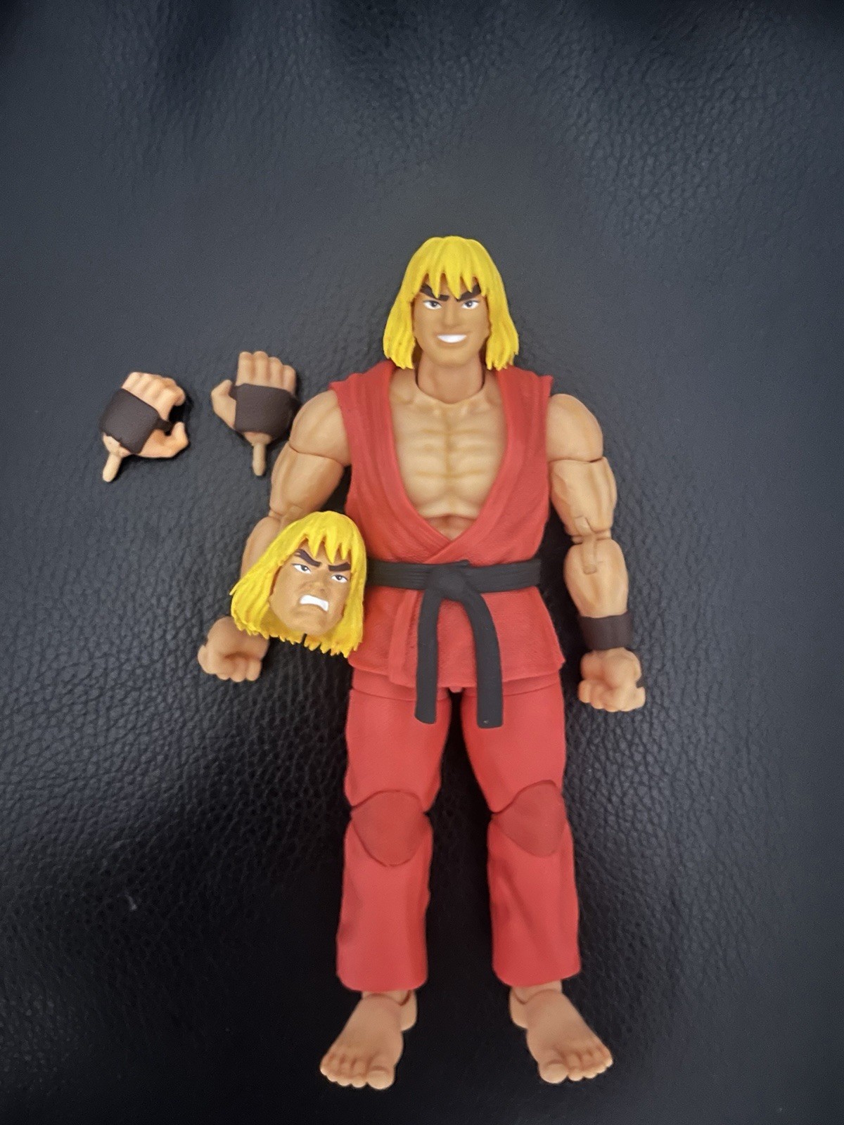 Jada Toys Ultra Street Fighter II The Final Challengers Ryu Ken Figures Loose
