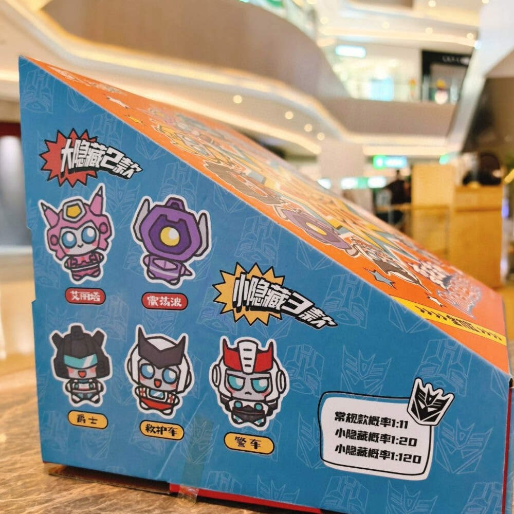NEW Transformers Roll Out Mini Plush Keychain Blind Bag Box AUTHENTIC Reesee