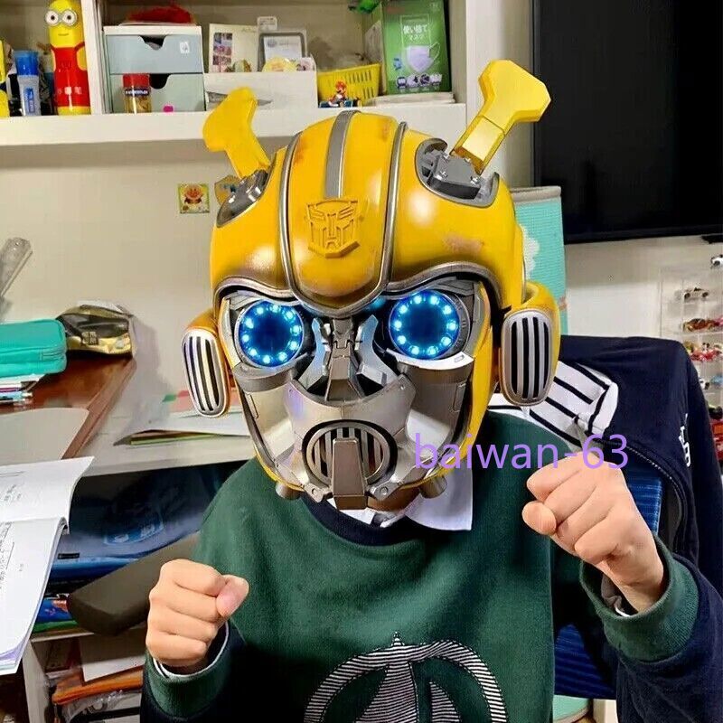 Voice Control Killerbody 1:1 Bumblebee Mask Wearable Helmet Transformer Helmet