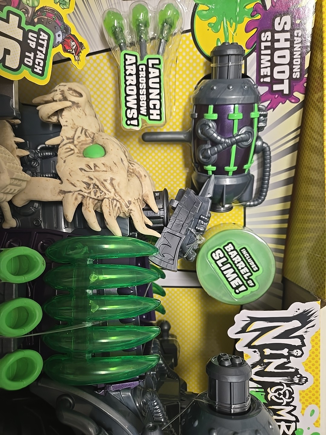 Ninjombie Prime Slime Strike Dragon Deluxe Action Figure Tank Vehicle