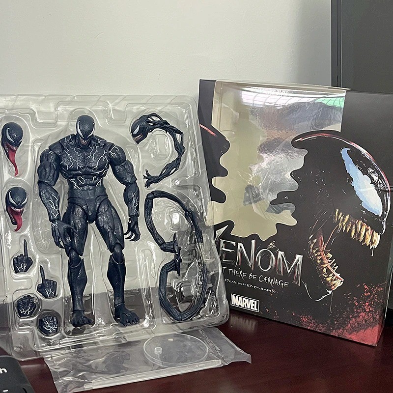 SHF Venom Let There Be Carnage 2nd Ver. 8″ Action Figure New Boxed Toys IN STOCK