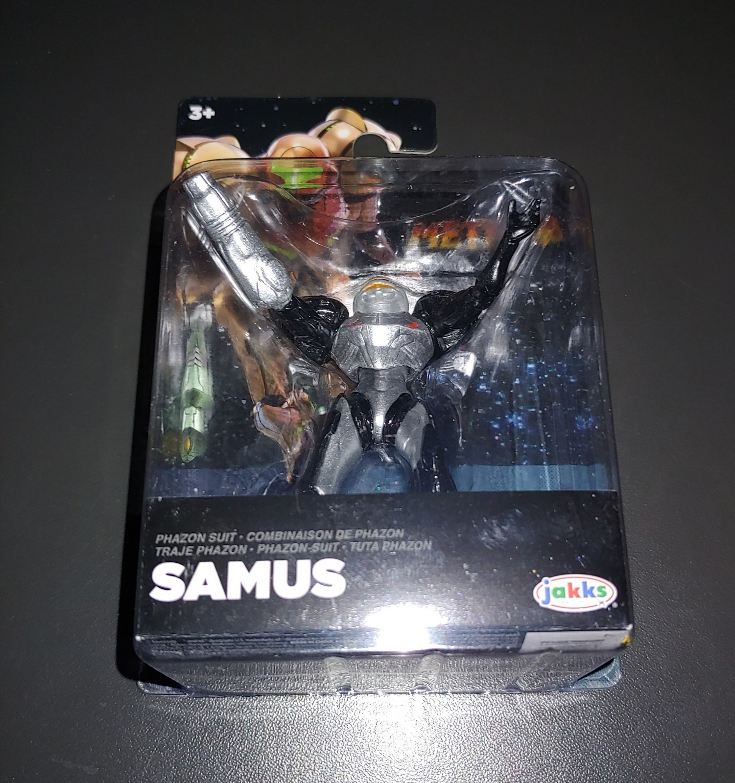 Samus In Phazon Suit Metroid Prime Nintendo Jakks Pacific 2.5″ Figure