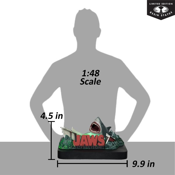 McFarlane Toys Jaws 50th Anniversary 1:48th Scale Resin Statue and Light Up Base