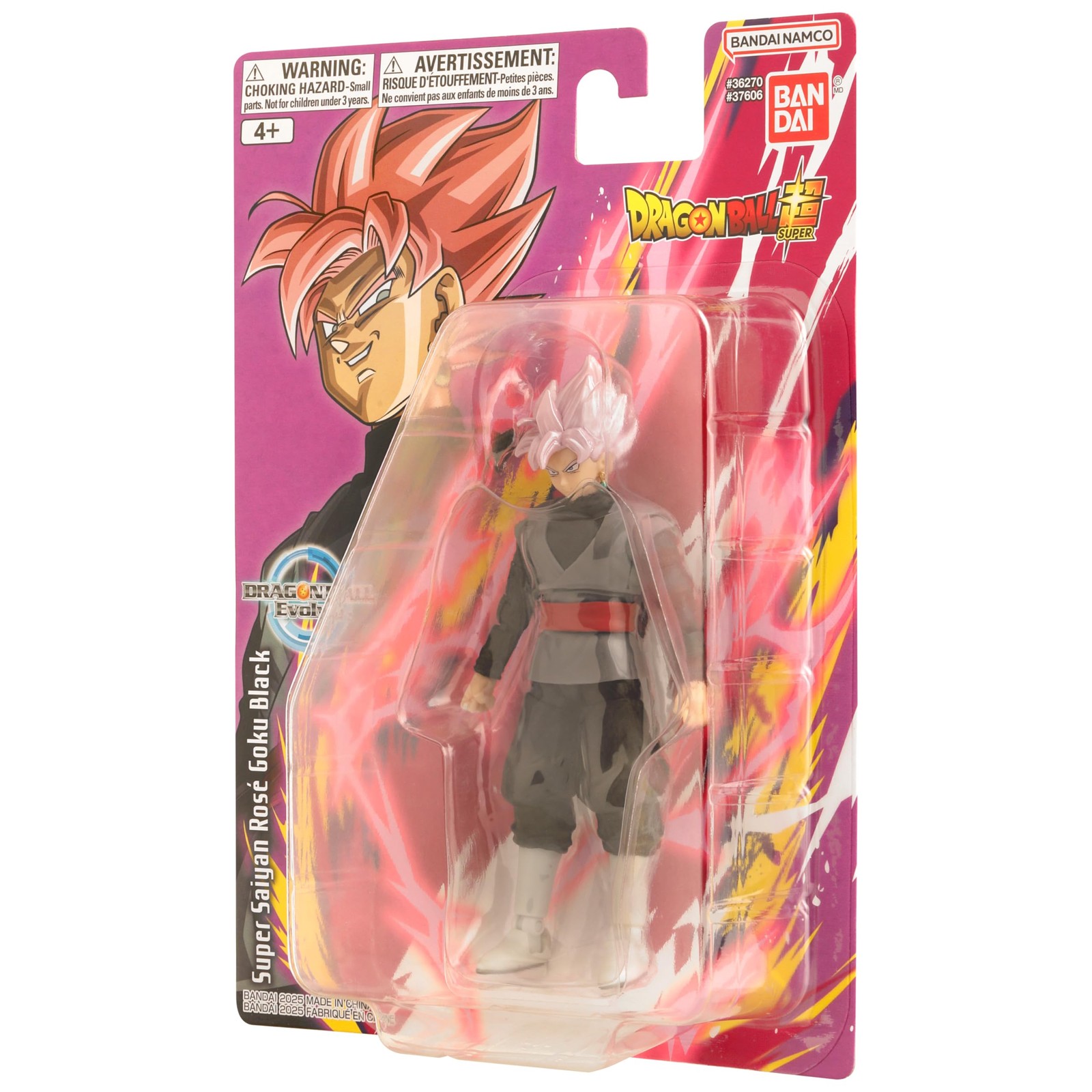 Dragon Ball Evolve Dragon Ball Super Super Saiyan Rose Goku Black 5″ Action…