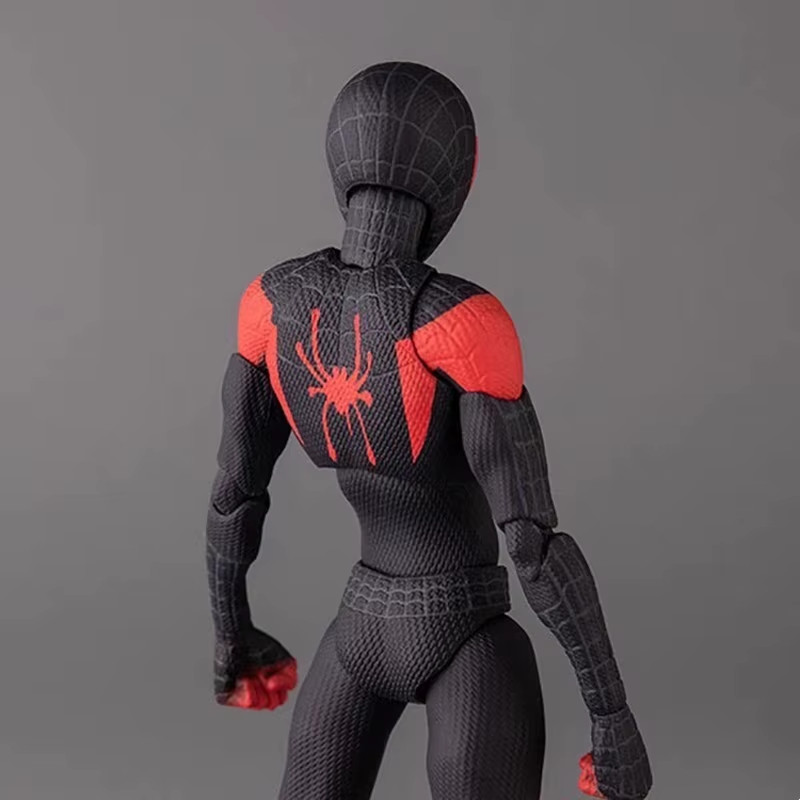 Spider-Man Action Figure Miles Morales Into The Spider Verse Toy Gift With Box*
