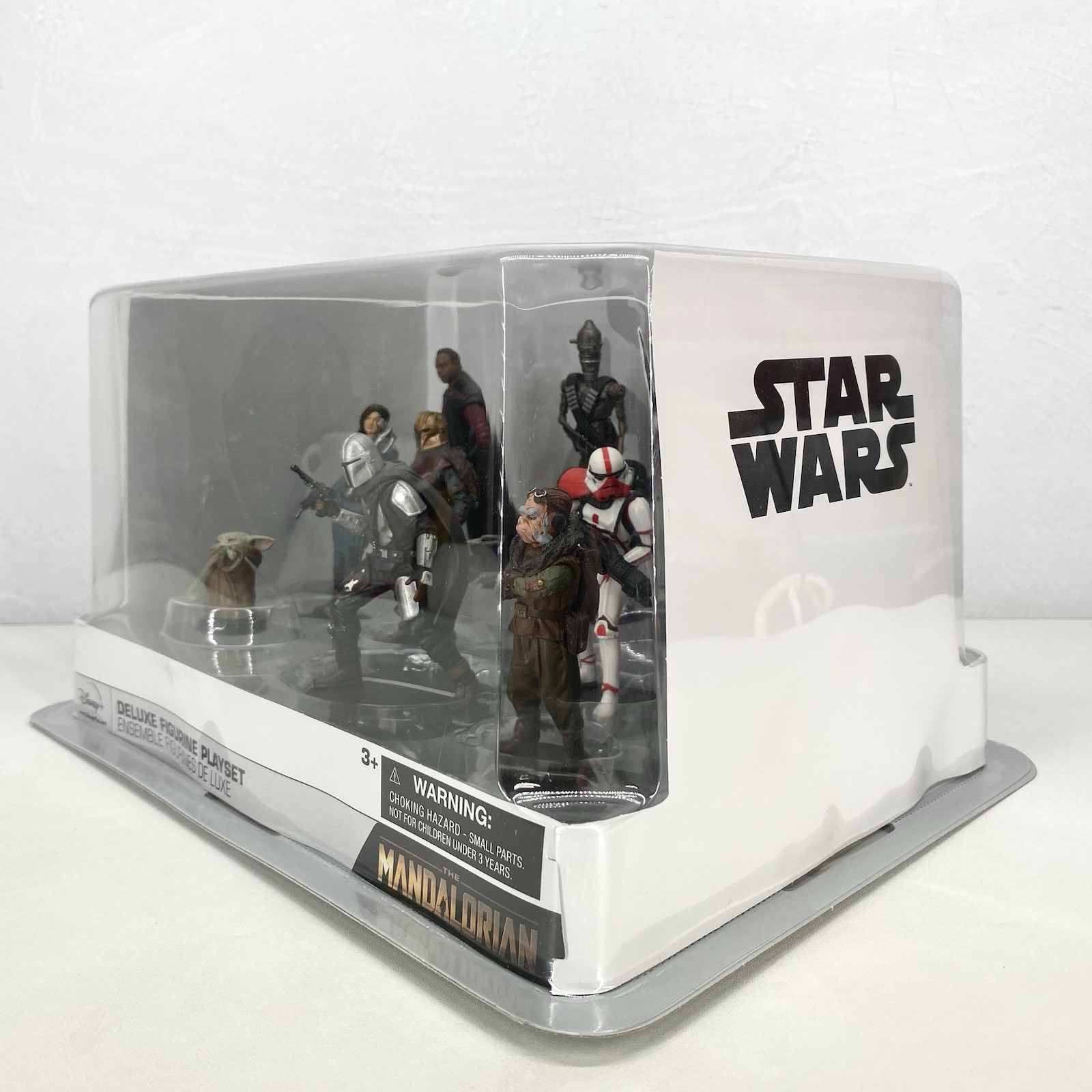 Disney Star Wars The Mandalorian Deluxe Figurine Playset 9 Pieces New In Box