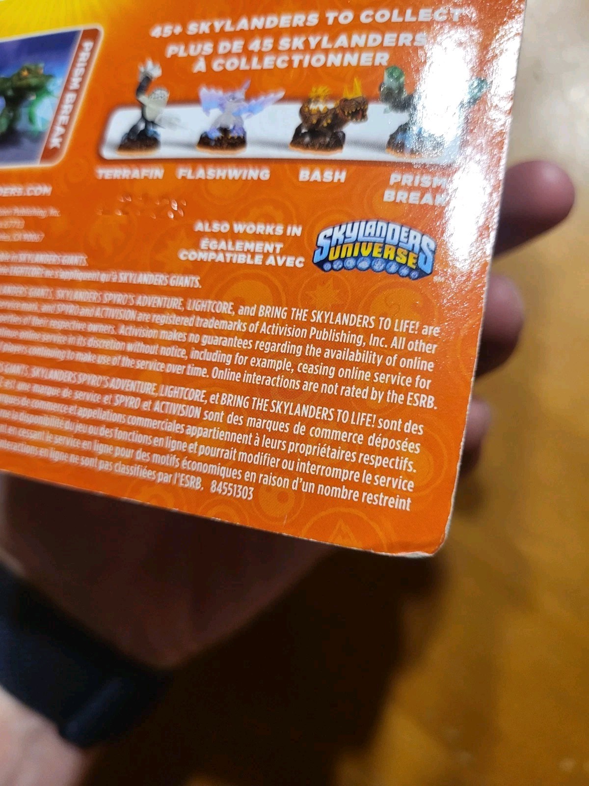 Activision Skylanders Giants Prism Break Lightcore Orange Base READ