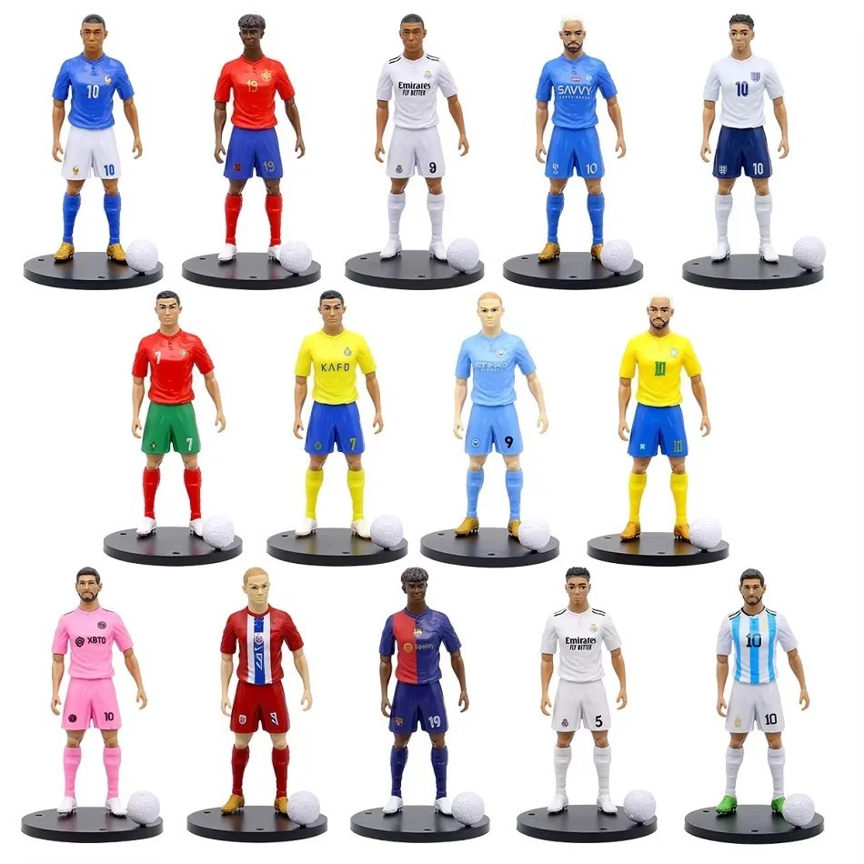 2026 FIFA WORLD CUP Stars Ronaldo/Messi/Mbappe/Neymar/Yamal Action Figure