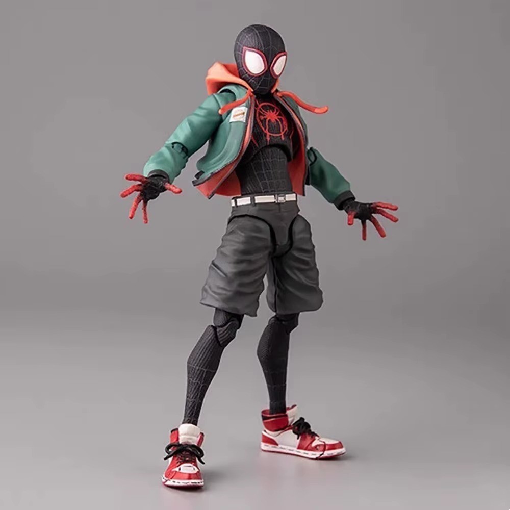 Spider-Man Action Figure Miles Morales Into The Spider Verse Toy Gift With Box*