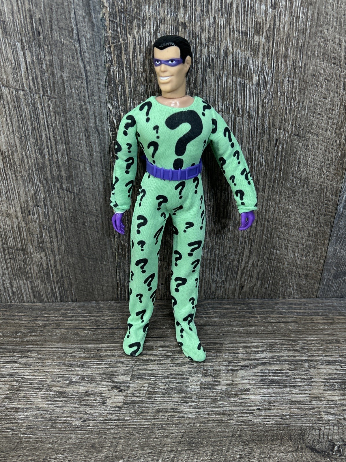 Worlds Greatest Heroes! Batman Arch Enemy The Riddler 8” Retro Action Figure