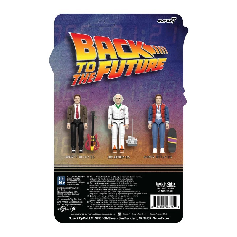 Marty McFly ’55 Back to the Future Super7 ReAction+ Action Figure