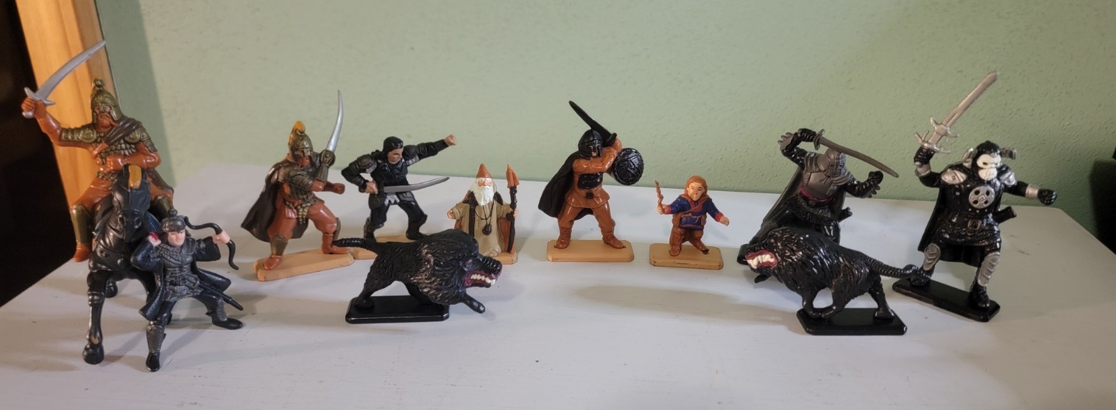 Set of 12 Vintage 1988 Willow Action Figures by Tonka Toys