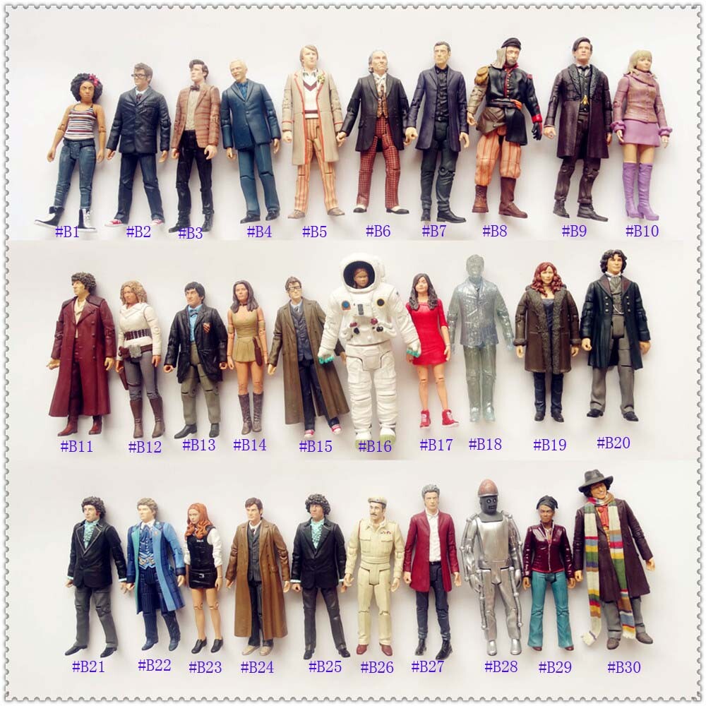 The 10th 12th 3th 8TH 1st 11TH 4th 9th Doctor who Cyberman ROSE Martha Jones 5″