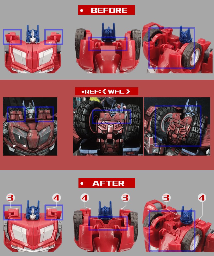 in stock! GO BETTER Replenish Upgrade Kit For SSGE WFC03 OP Prime Filling Parts