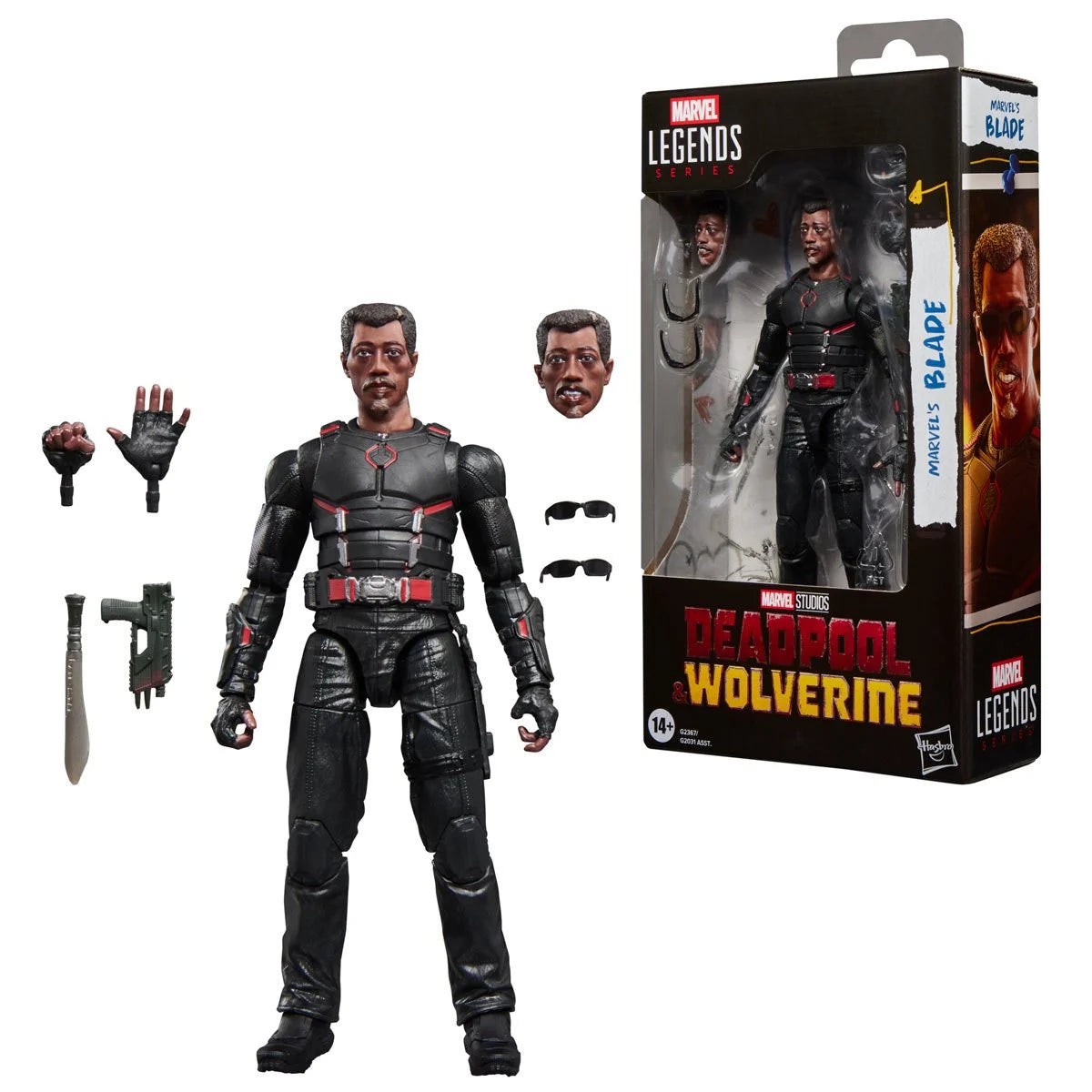 Marvel Legends Blade 6″ Action Figure Deadpool Wolverine Movie Hasbro New