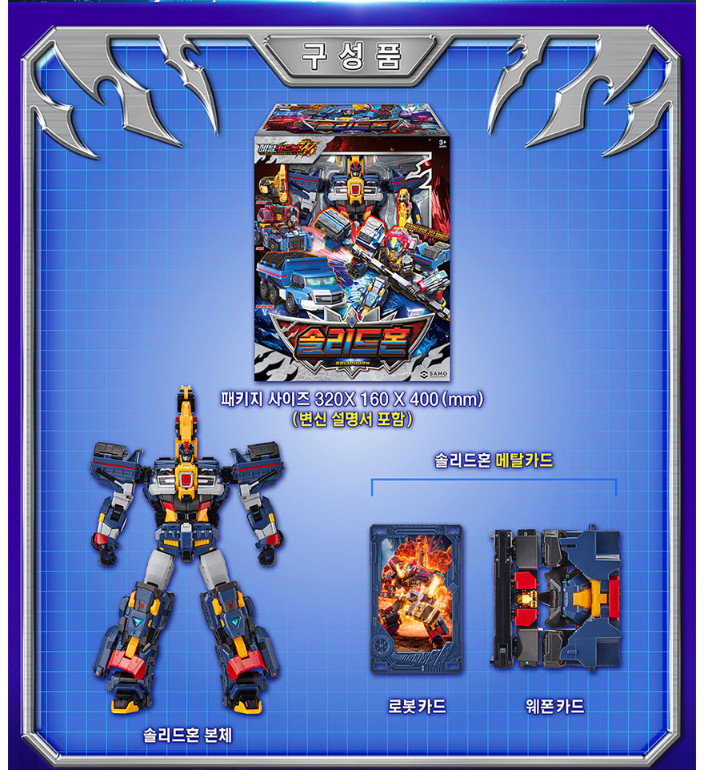 Metal Cardbot W 10-Type Robots full sets HEAVYIRON W, BLAION, BLUECOPW, TACHY…