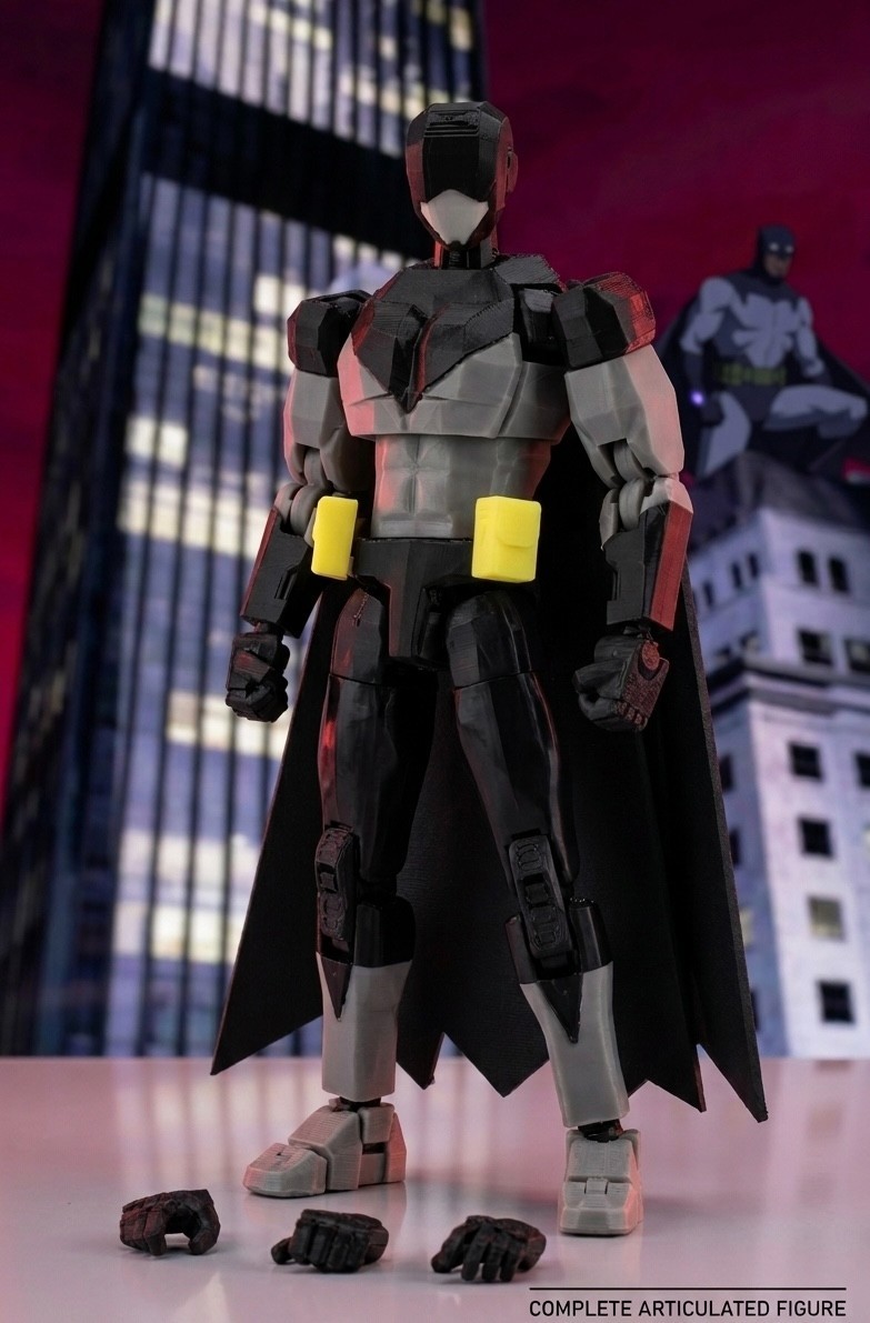 Darkwing Action Figure Invincible Inspired Superhero Statue 14cm Collectible
