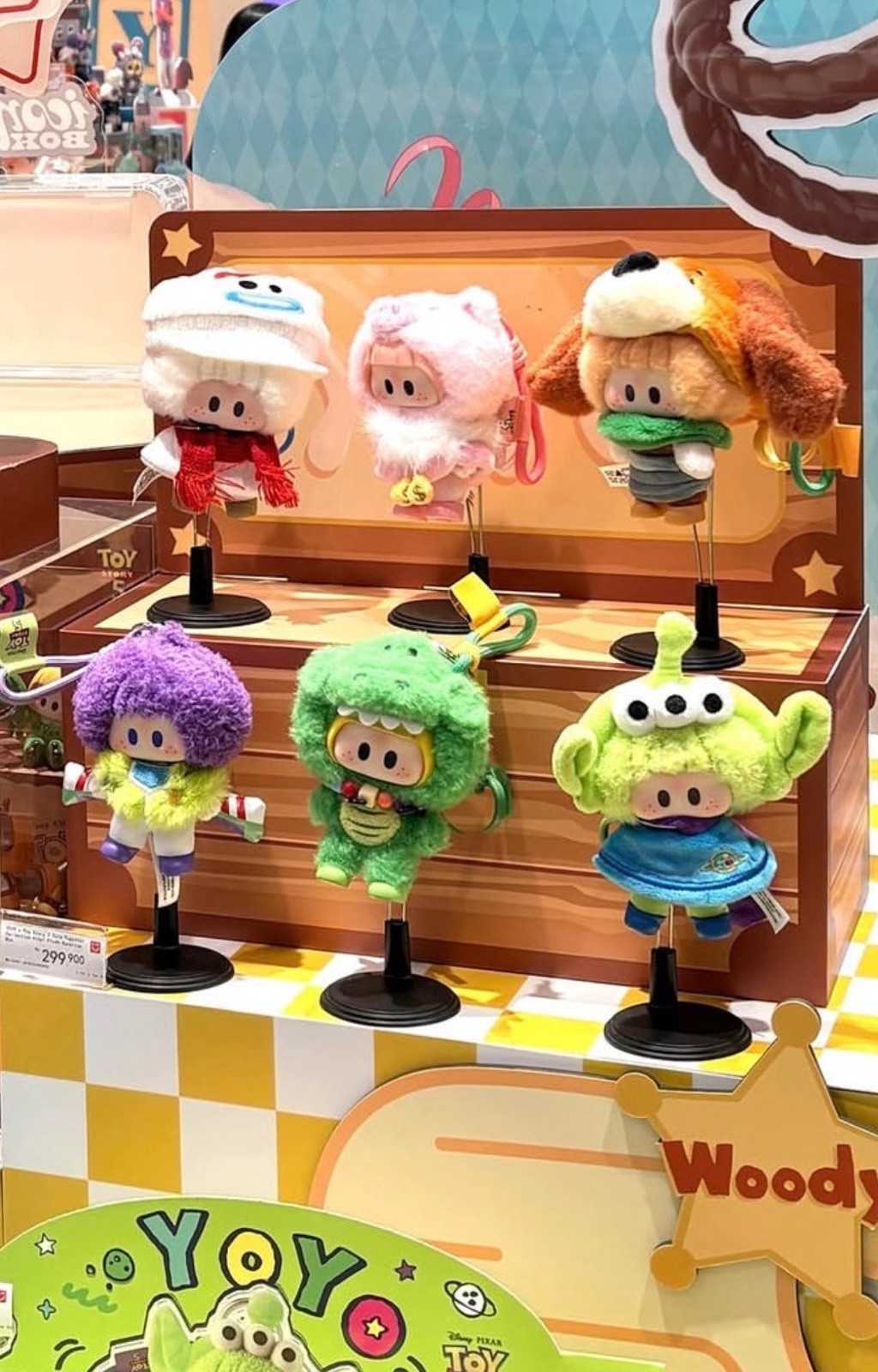 PREORDER Miniso Yoyo Toy Story Plush Pendant Choice Hamm Forky Slinky Confirmed