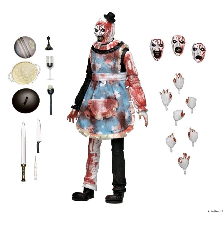 PRESALE Ultimate Art the Clown Thanksgiving Terrifier 2 NECA Action Figure