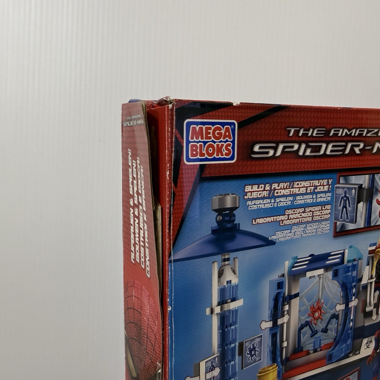 Mega Bloks The Amazing Spider-Man: Oscorp Spider Lab (91330) – New/Sealed