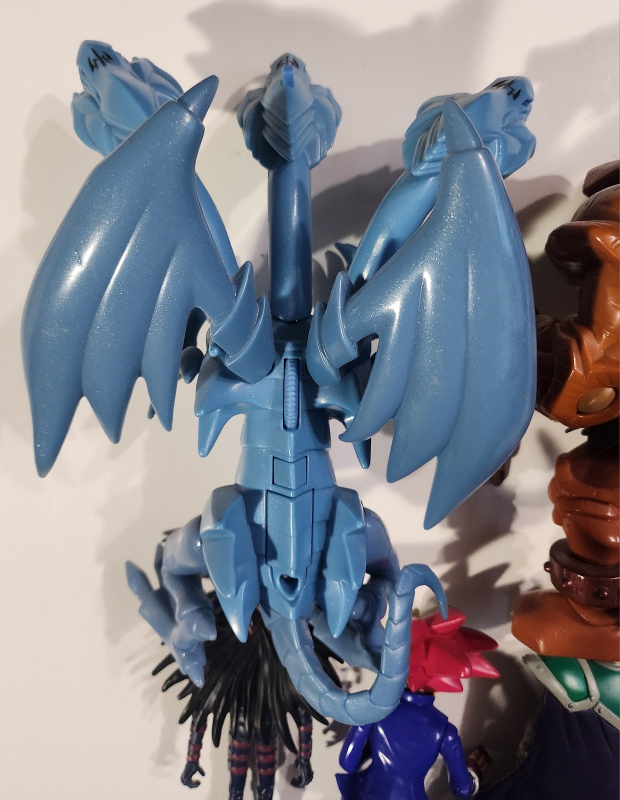 Vintage Yu-Gi-Oh! Blue Eyes Ultimate Dragon Exodia Magician Celtic Figure Lot