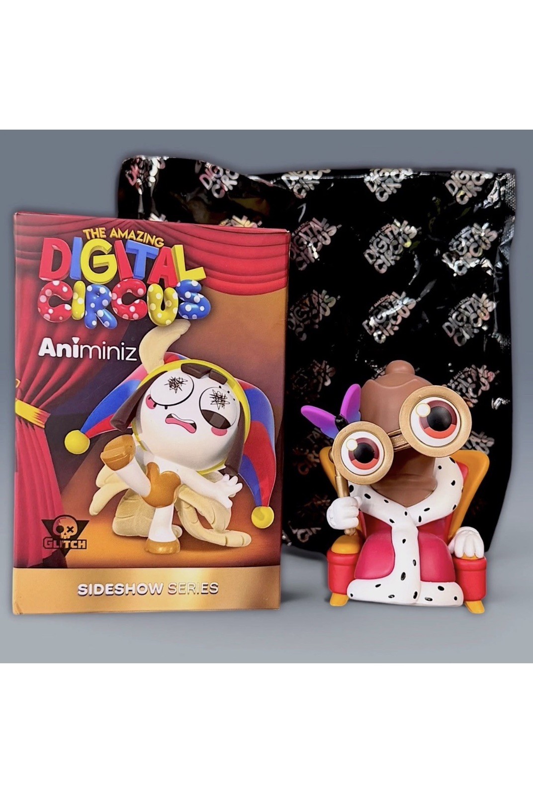 The Amazing Digital Circus Animiniz SideShow Series Figure RARE – Queenie
