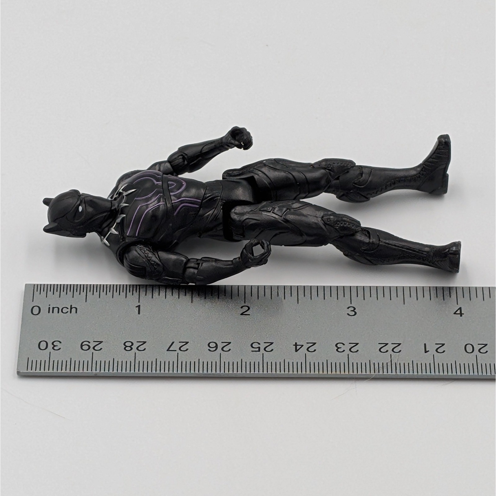 Marvel Black Panther Action Figure Hasbro 4 In Purple Kinetic Suit Toy T’Challa