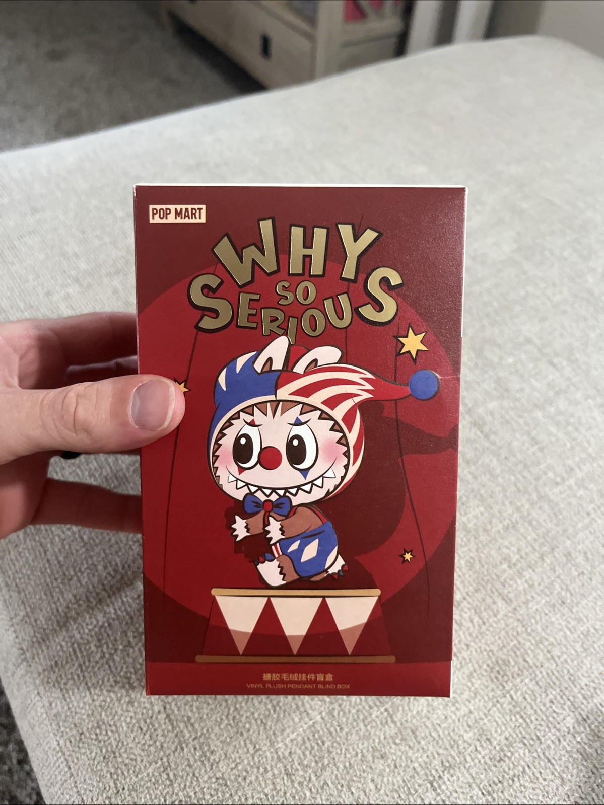 100% Auth Pop Mart WHY SO SERIOUS Series Confirmed (Crimson Dancer)