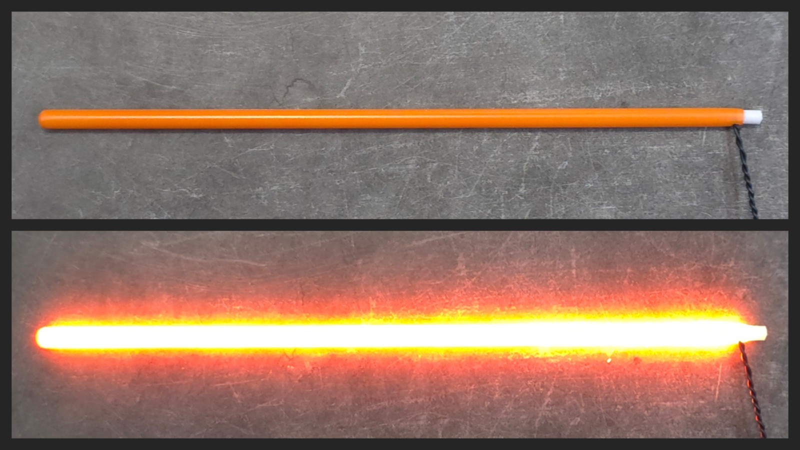 LED Saber Blade SET (x2 Sabers) for 1/6 Scale Figures; Hot Toys, Sideshow