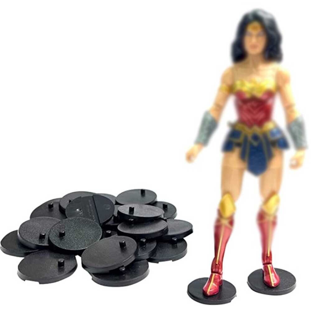40 x Action Figure Display Stand Base Holder Modern Action Figure DISPLAY STANDS