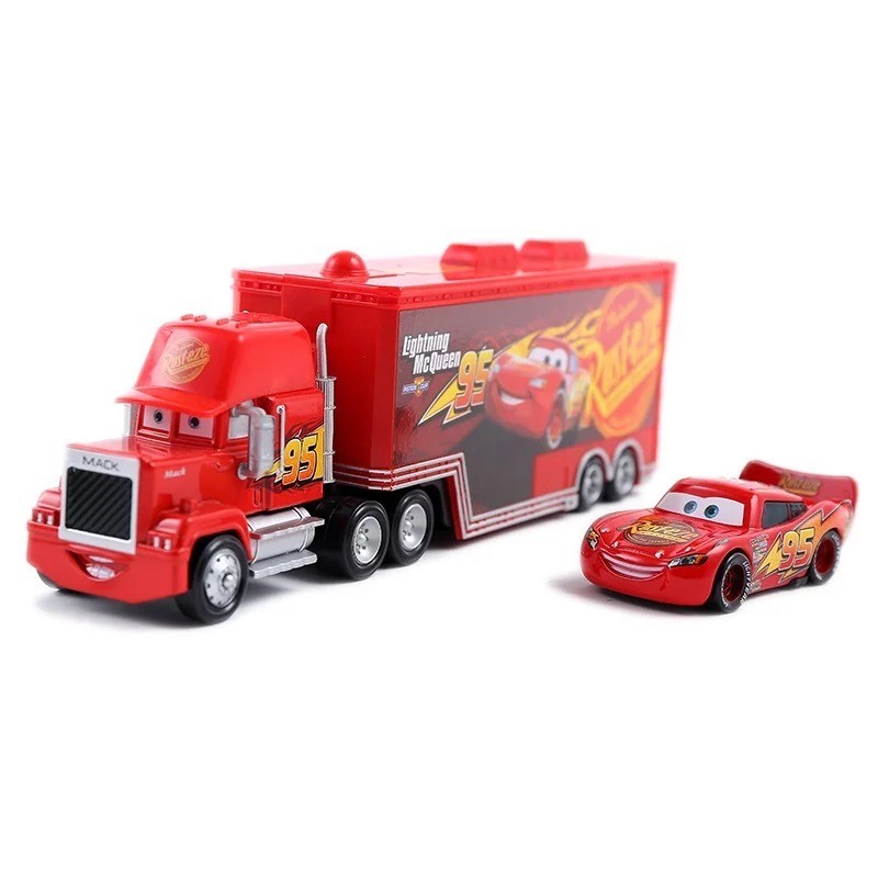 Disney Pixar Cars 86 Chick Hicks Mack Truck 1:55 Diecast Toy Car Loose Pro.