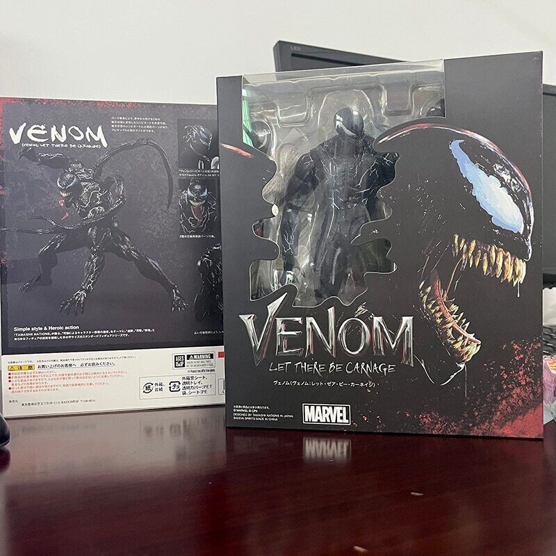 SHF Venom Let There Be Carnage 2nd Ver. 8″ Action Figure New Boxed Toys IN STOCK