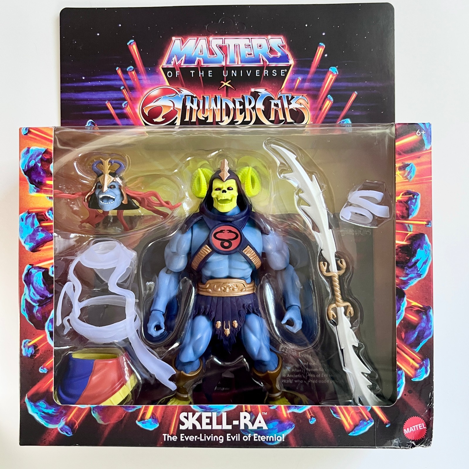 Mattel MOTU Origins X Thundercats SKELL-RA Deluxe Action Figure Unpunched