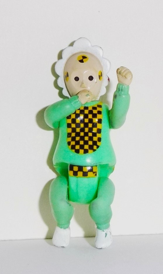 1991 Tyco Crash Dummies 2¼” Skid The Kid with Moveable Limbs