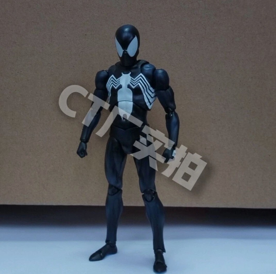 CT Toys No.147 Spider-Man Black Costume Comic Ver. 1/12 Action Figure US STOCK