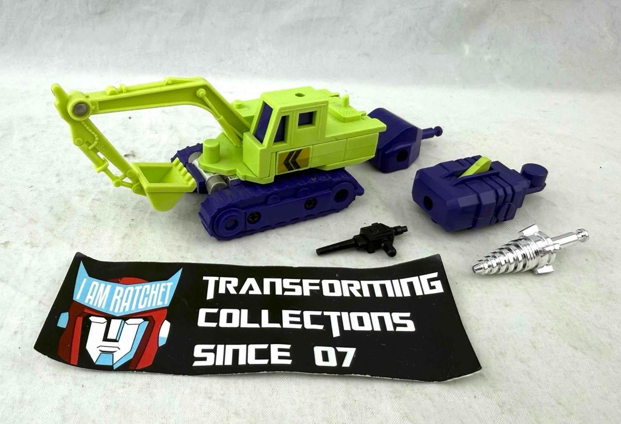Transformers Original G1 1985 Constructicon Scavenger Complete for Devastator