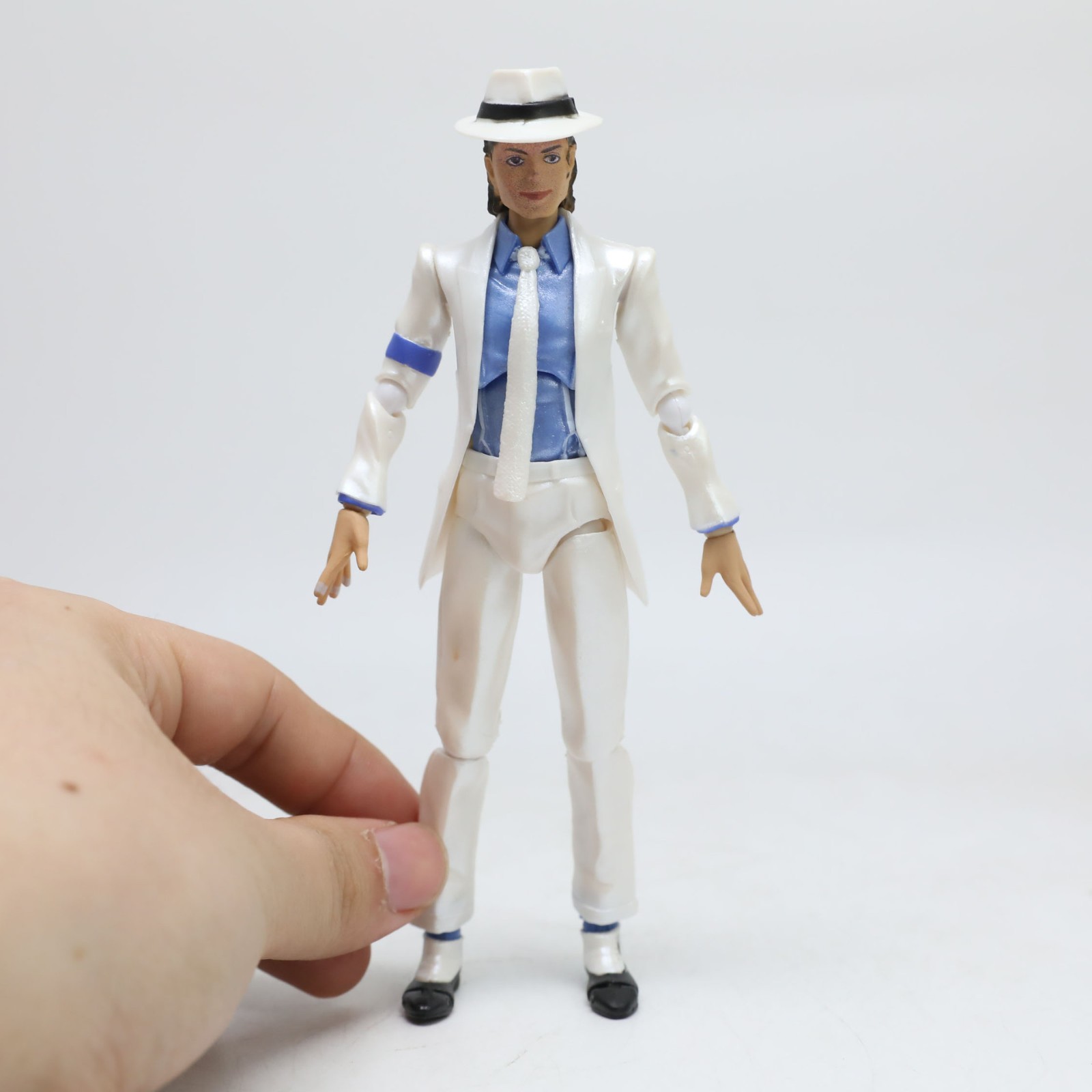 Michael Jackson Smooth Criminal Moonwalk Action Figure Model Toys