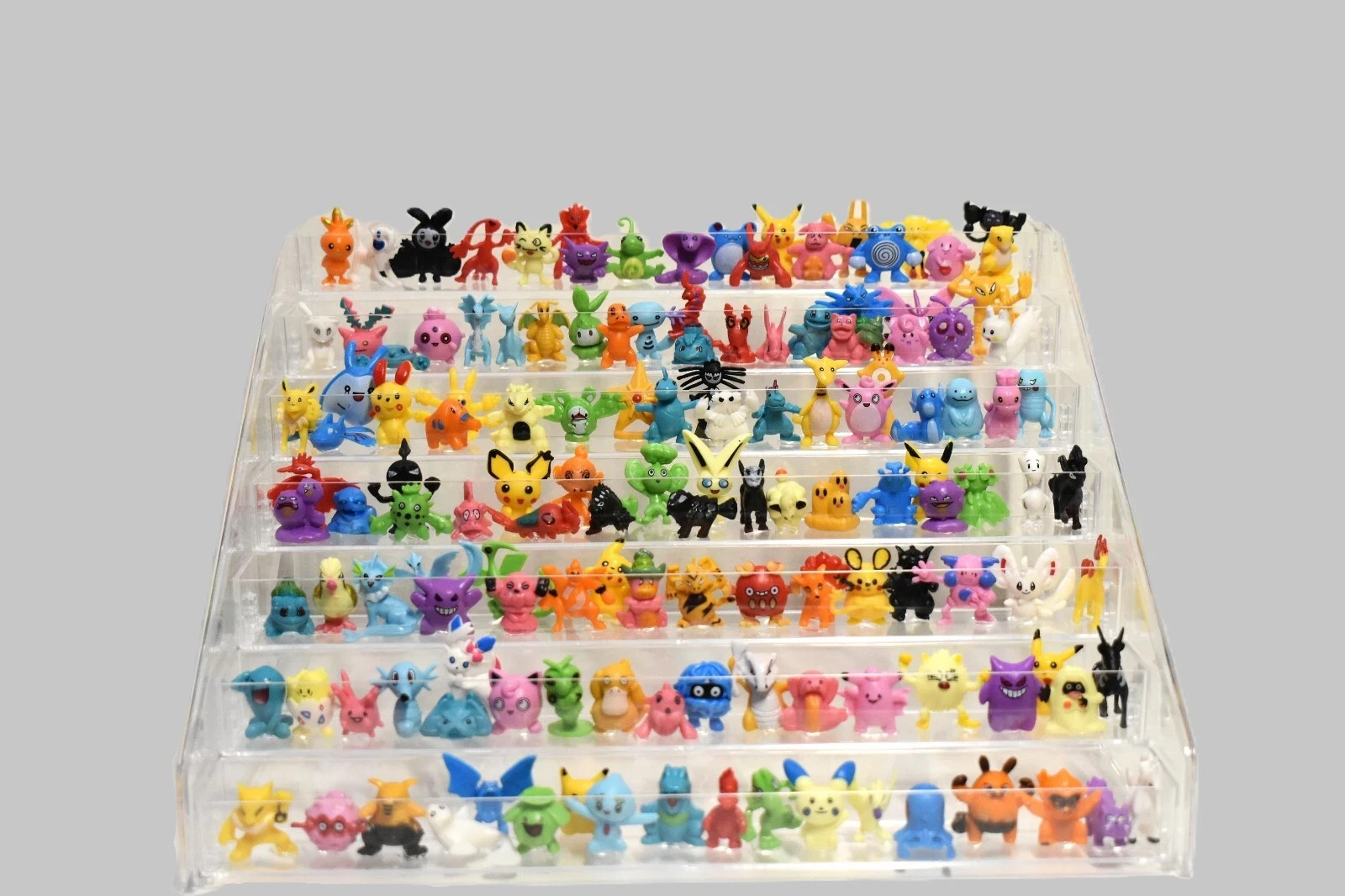 24 mix pieces Pokemon Cake Toppers Figures Figurines 2-3CM Toy Lot Kids Anime