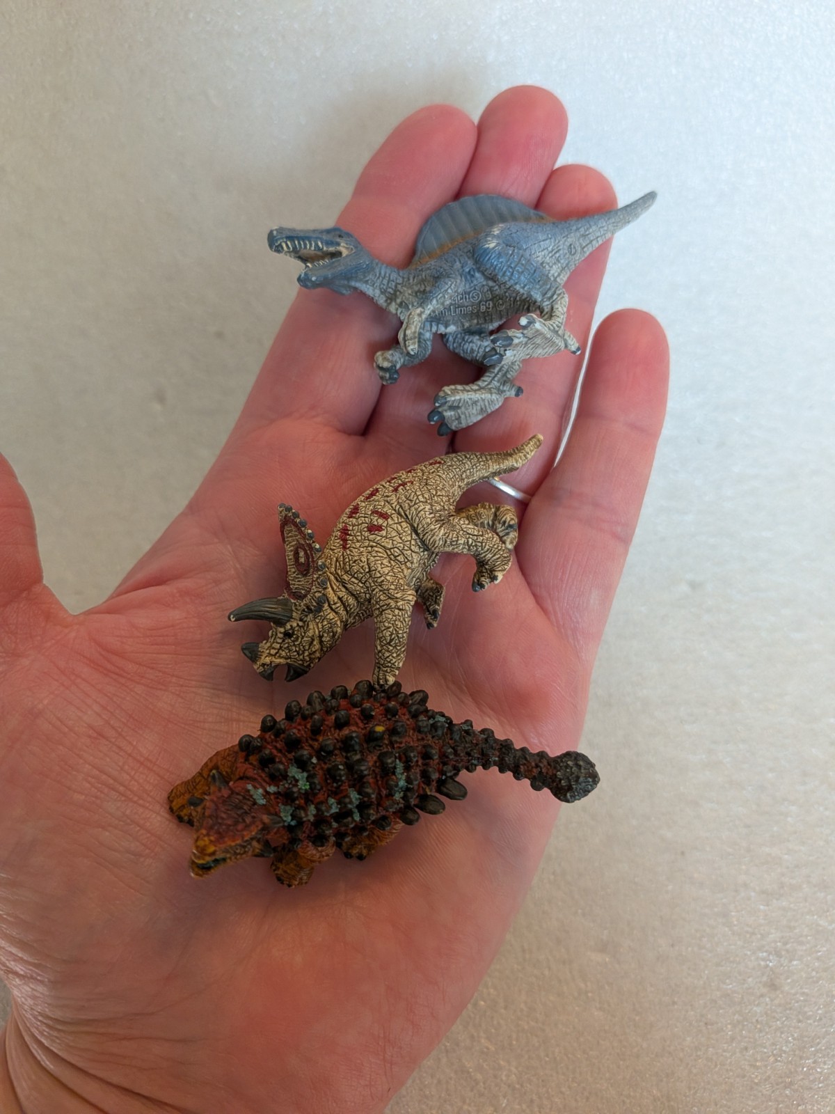 Schleich Mini Dinosaurs Lot of 7 RARE Figures Toys 42212