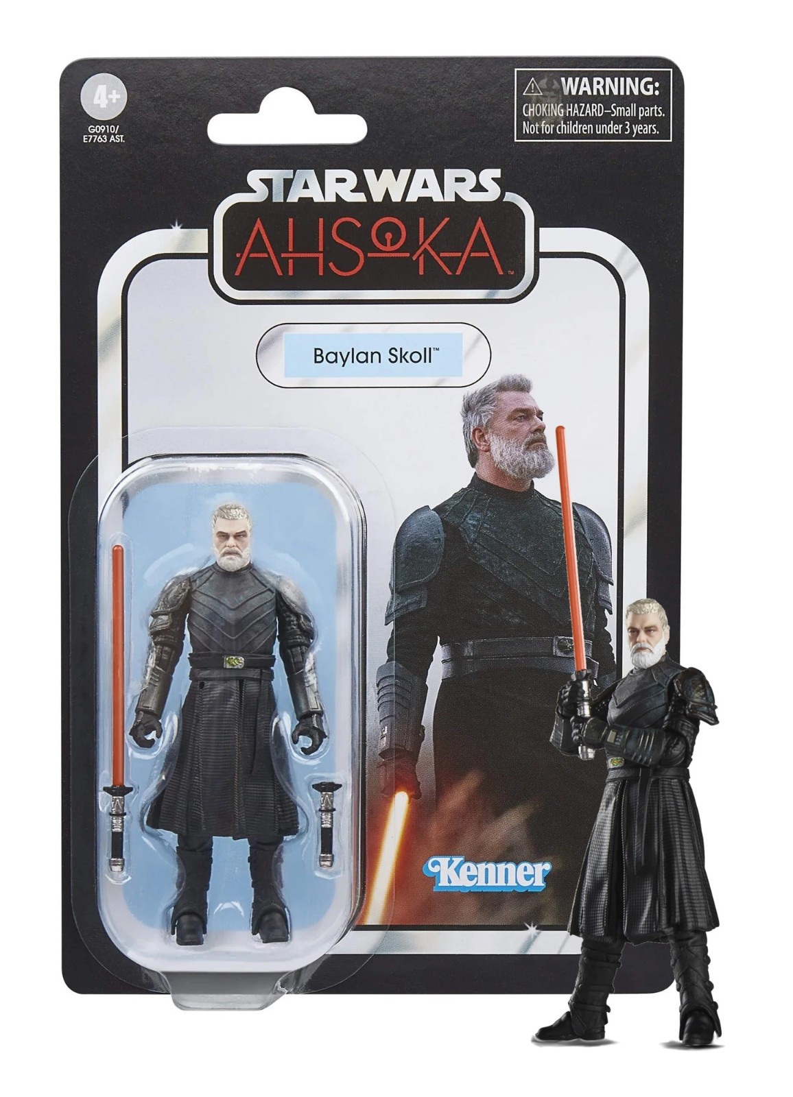Star Wars Ahsoka Baylan Skoll 3.75″ Figue New in Package