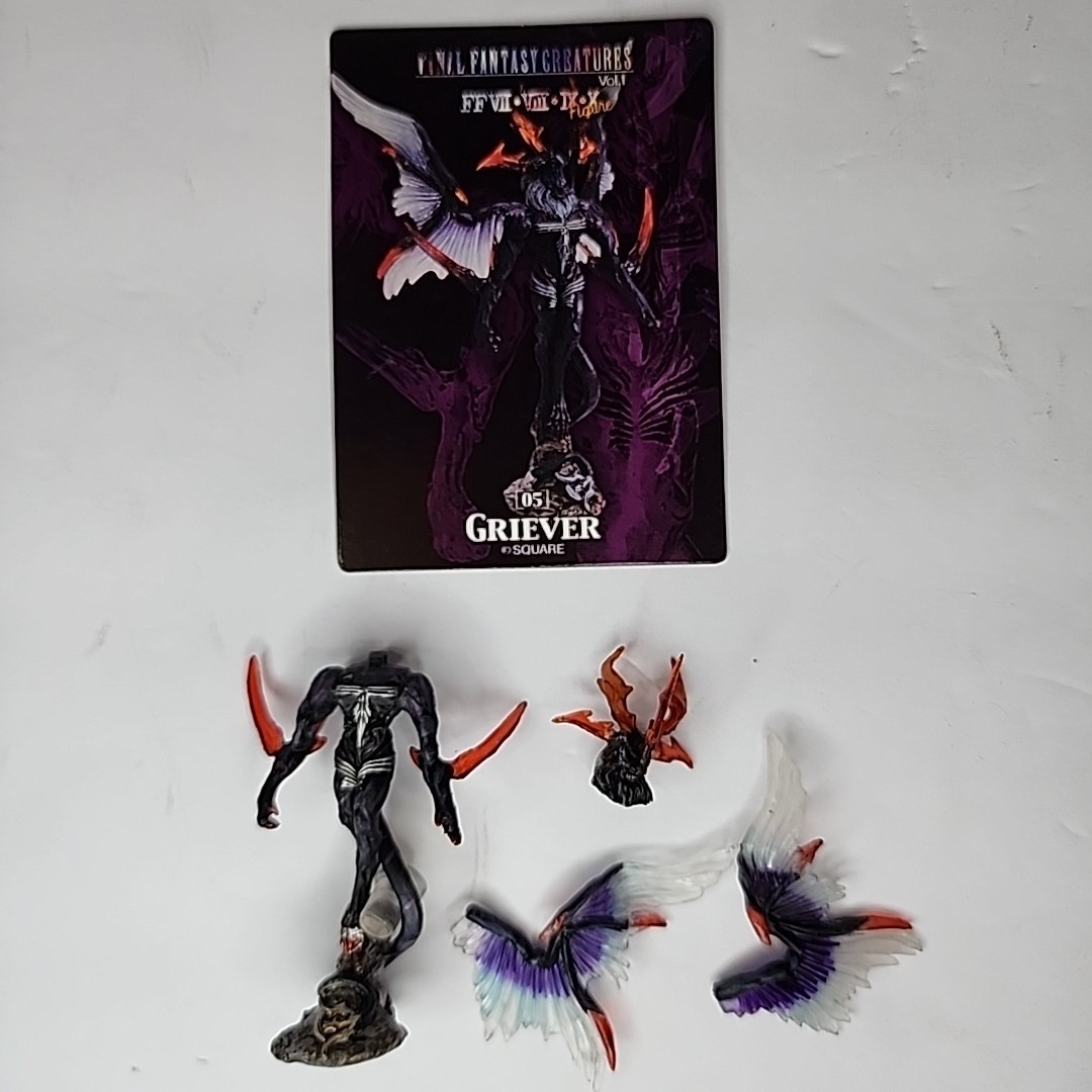 Final Fantasy Creatures Kai Volume #1 3″ Griever Figure Builder SQEX Japan