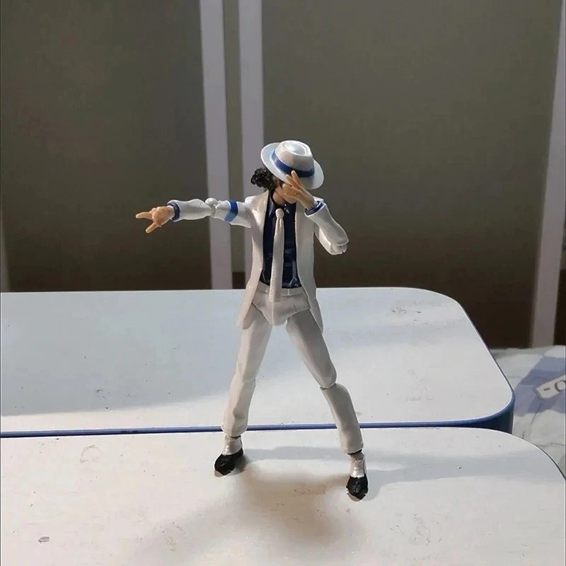 Michael Jackson Smooth Criminal Moonwalk Action Figure Model Toys Michael Jackso