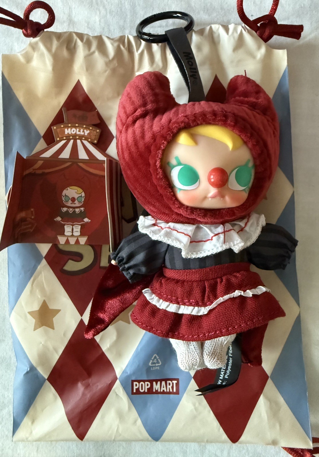 POP MART Why So Serious Series Pendant Confirmed Crimson Dancer US SELLER