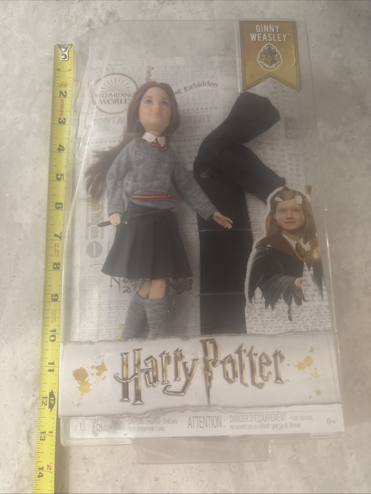2018 Mattel Harry Potter Wizarding World Ginny Weasley 9.5″ Doll New Fast Ship