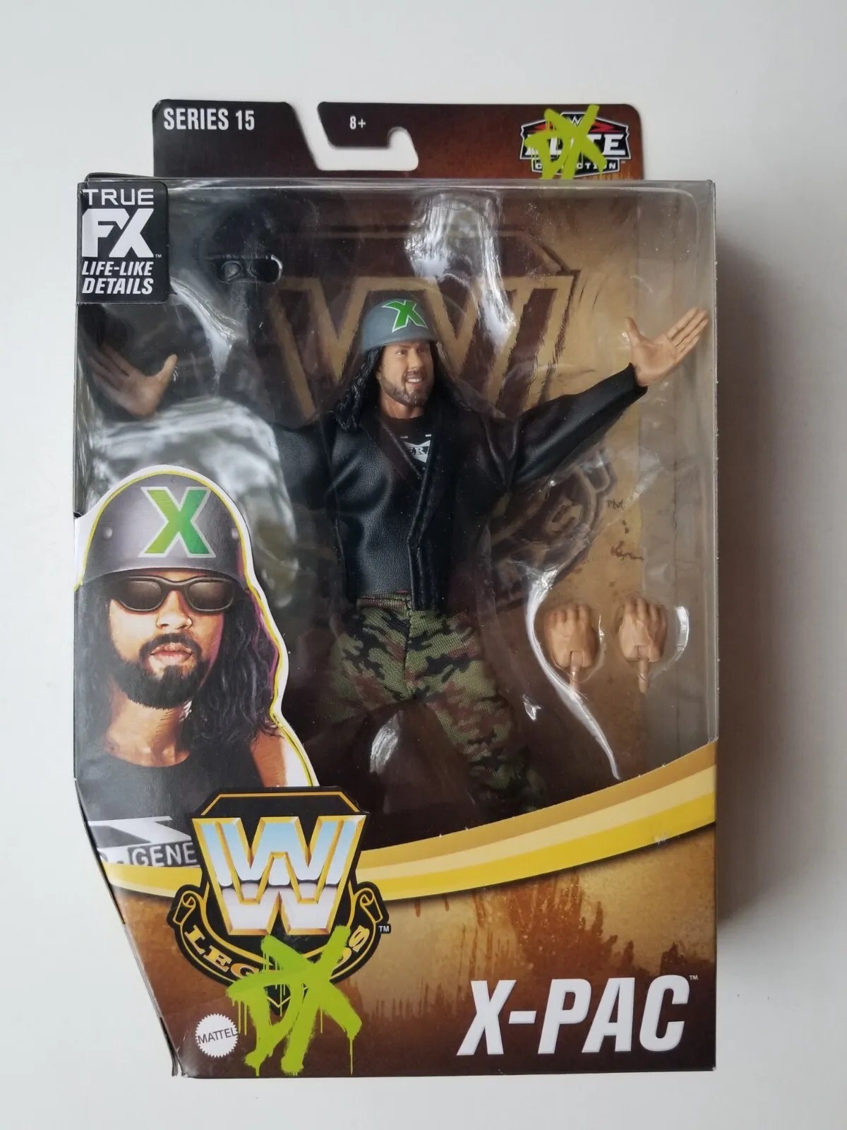 WWE Elite Legends 15 X-Pac Wrestling Action Figure Target Exclusive WWF DX NWO