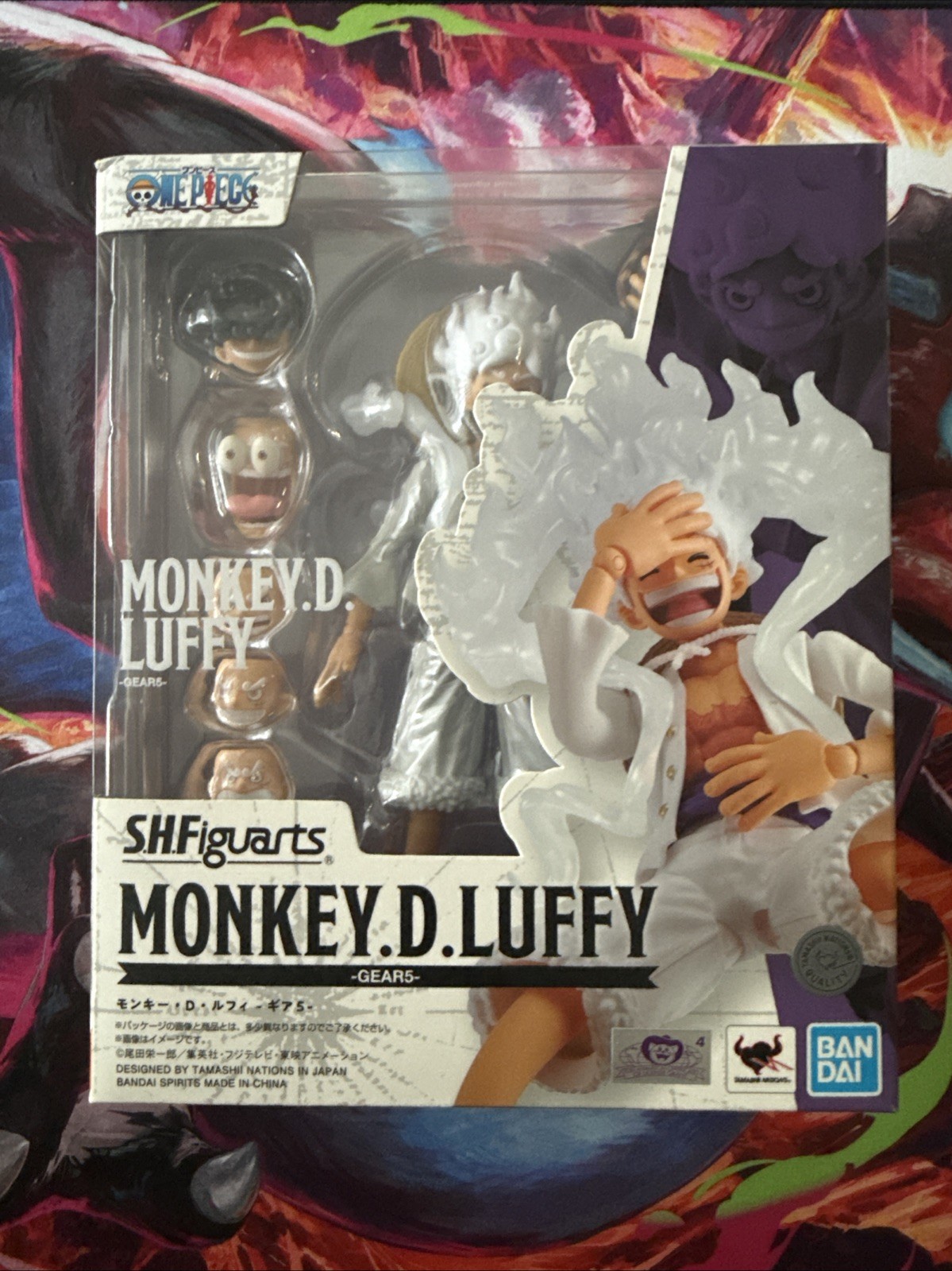 Bandai S.H.Figuarts Monkey D. Luffy -Gear 5- “ONE PIECE”