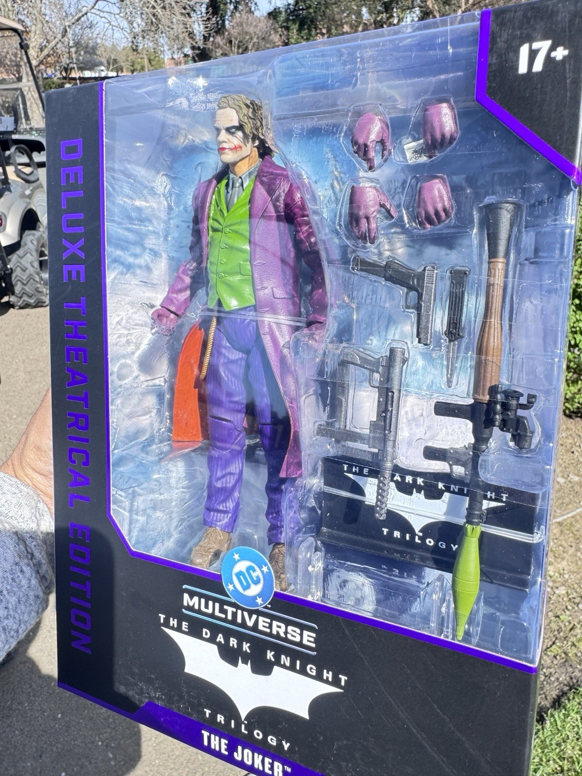 McFarlane DC Multiverse Heath Joker Dark Knight 7″ Action Figure Theatrical NEW!