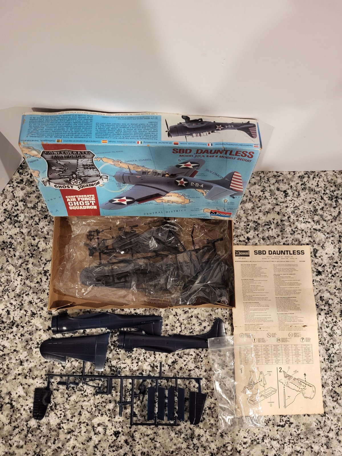 SBD Dauntless 1:48 MONOGRAM Military Model MIB NEW Unbuilt