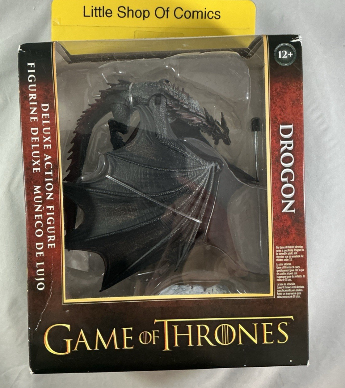 Game of Thrones Drogon Deluxe Box Action Figure McFarlane Toys 2019 Sealed